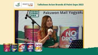 Luna Maya  Talkshow Avian Brands  Lancar Paint Expo 2023 [upl. by Lux]