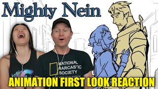 Critical Role Mighty Nein Animation First Look  Reaction amp Review [upl. by Maxa128]