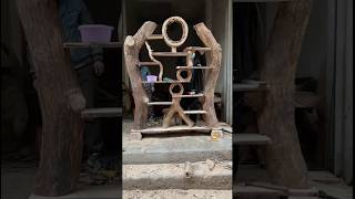 Solid wood decoration selfhandicraft [upl. by Annawat]