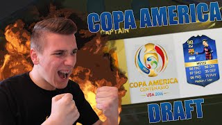 COPA AMERICA DRAFT   FIFA 16 DRAFT 20 [upl. by Rolfe]