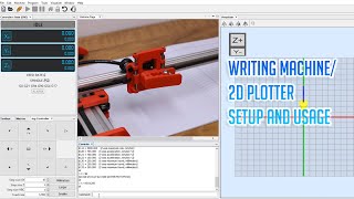 How to use Writing Machine  2D Pen Plotter Setup and Use [upl. by Eiramnerual695]