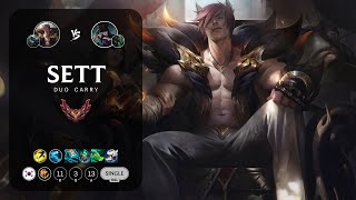 Sett ADC vs Caitlyn  KR Grandmaster Patch 1320 [upl. by Aliak263]