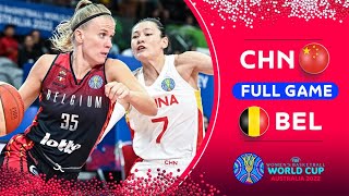 China v Belgium  Full Basketball Game  FIBA Womens Basketball World Cup 2022 [upl. by Gallenz]