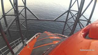 The first official populated dive on lifeboat FF1200 [upl. by Sylvia795]