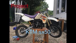 KTM SX50 project 1994 [upl. by Sikko]