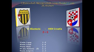 1Mannschaft Meisterschaft 3Liga SC Blustavia  HKN Crotia Solothurn [upl. by Stranger]