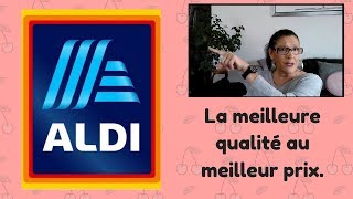 🍍🥝🍃🥕 HAUL ALDI 🍍🥝🍃🥕 ET LAFFAIRE DU SIECLE [upl. by Ardiedak]