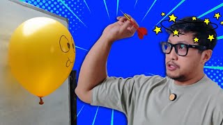 DIZZY BALOON CHALLENGE w AlikkaKalistha [upl. by Armbruster]