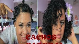 Cachos NaturalConhecido como kantu knot [upl. by Hermes]