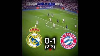 Real madrid vs Bayern 2nd leg viral football trending [upl. by Aciretnahs]