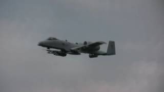 104th FS MD ANG A10s working at the Bollen Range [upl. by Calisa735]