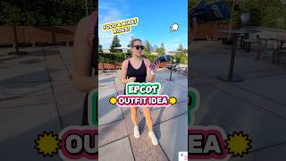 What to Wear to EPCOT 😮🎒Simple amp Comfy Disney Outfit Idea [upl. by Manolo]