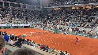 Djokovic vs Musetti Intense Point Roland Garros 2024 [upl. by Shaikh971]