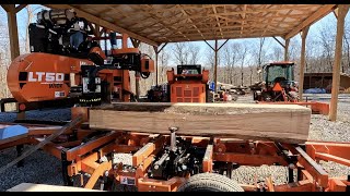 It Has Arrived Detailed instruction on WoodMizer LT50 Sawmill [upl. by Geneva]