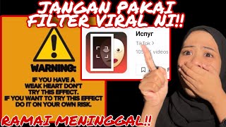 GEMPAR JANGAN PAKAI FILTER JUMPSCARE NI‼️ BOLEH MENlNGGAL 😭 [upl. by Odrarej918]