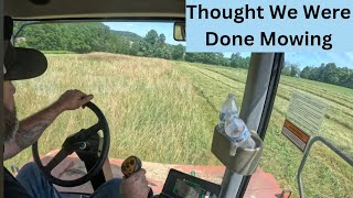 Done Trucking Time To Mow More Hay amp Figure Out Spraying Corn [upl. by Othella]