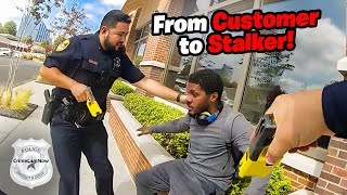 Cops Arrest Stalker Who Pretends to Be a Customer [upl. by Thema]