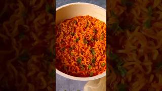 Spicy Chili Garlic Maggi Recipe 🌶️🧄🔥 shorts maggi [upl. by Hervey]