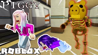 ESCAPE THE SUBWAY FROM SKELLY PIGGY  Roblox Piggy Chapter 7 [upl. by Anotal]