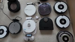 NOVEMBER 2024 ROBOTS UPDATE new but old robot vacuum cleaners on my channel [upl. by Namwob]