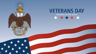 A Special Message for ALL Our Veterans from the Scottish Rite of Freemasonry [upl. by Niwrehs]