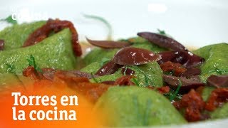 Cómo hacer raviolis de albahaca  Torres en la Cocina  RTVE Cocina [upl. by Addy]