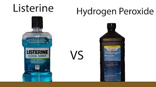 Petri Dish  Mouthwash vs Hydrogen Peroxide [upl. by Gnas461]