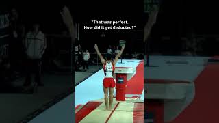 Who Did it Cleaner rebecaandrade gymnast vault parkour flips simonebiles shorts [upl. by Odom]