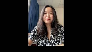 Jing WANG a Chinese student at Mines Paris – PSL talks about her first internship at Alcimed 2023 [upl. by Neirol752]