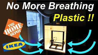 Part 1 How to Make 3D Printer Enclosure for Your Health Safety  No More Breathing Plastic Fume [upl. by Leschen]