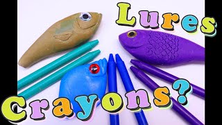 Making fishing lures from crayons will it work [upl. by Dewitt148]