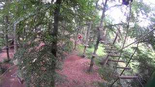 HA5KFU  Kletterwald Viernheim [upl. by Einehpets]