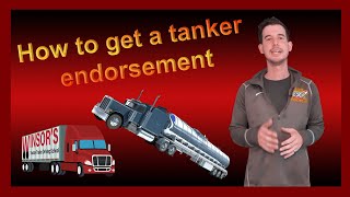 How to get a Tanker Endorsement on your CDL  Winsors Driving School [upl. by Sagerman]