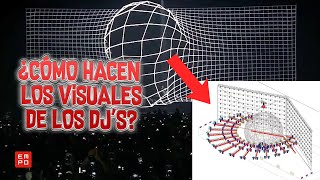 ¿Cómo hacen los Visuales de los DJs [upl. by Ludwog]