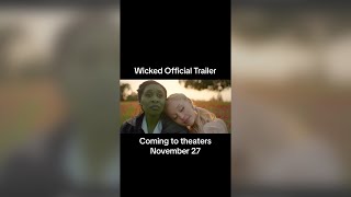 Wicked movie trailer [upl. by Sotos]