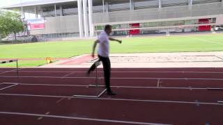 Athlétisme  Haies Acquérir une technique correcte [upl. by Kynan]