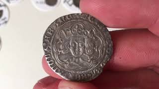 Henry VI Groat Silver Hammered Coin [upl. by Ecenaj]