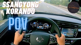 2023 SsangYong Korando 15 TGdi 15 163 HP  POV Test Drive [upl. by Aicenaj681]