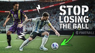 4 Tips To Stop Losing Ball Possession In eFootball [upl. by Lednyk]