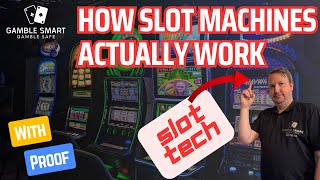 How Slot Machines ACTUALLY Work 👉 From a Slot Tech and Engineer [upl. by Salchunas]