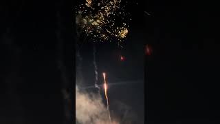 Golden Rat 126shot Firework calipyros pyrotechnic [upl. by Ahseekan]