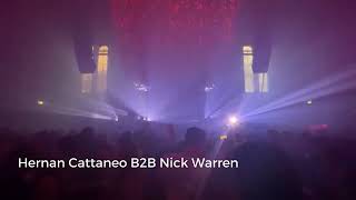 HERNAN CATTANEO b2b NICK WARREN ADE 2023 x WATT [upl. by Yelrac]