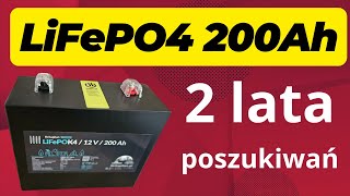 Akumulator LiFePO4 200Ah Kamperowy pod siedzenie Fiat Citroent Peugeot S5E052 [upl. by Bernhard]