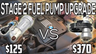 N54 STAGE 2 FUEL PUMP UPGRADE [upl. by Arocat736]