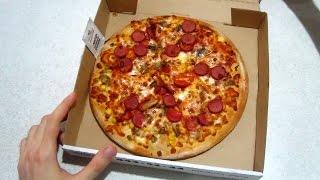 Little Caesars Parti Pizza  Little Caesars Party Pizza Review [upl. by Nroht865]