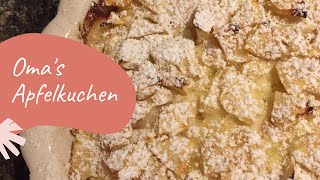 Omas Apfelkuchen  Omas Apple Cake [upl. by Hoes]