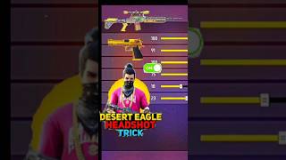 New  ON ✅ Desert Eagle  Sensitivity 🔥Settings⚙️ One tap Headshot Trick 2024 Best Trick Free Fire [upl. by Riggall]