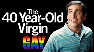 Andy is Gay  The 40 Year Old Virgin Theory [upl. by Asyar253]