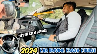 2024 Car driving training CRASH COURSE for new beginners [upl. by Ecyar]