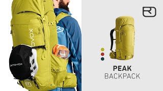 PEAK HochtourenRucksack Deutsch  ORTOVOX [upl. by Elbon179]